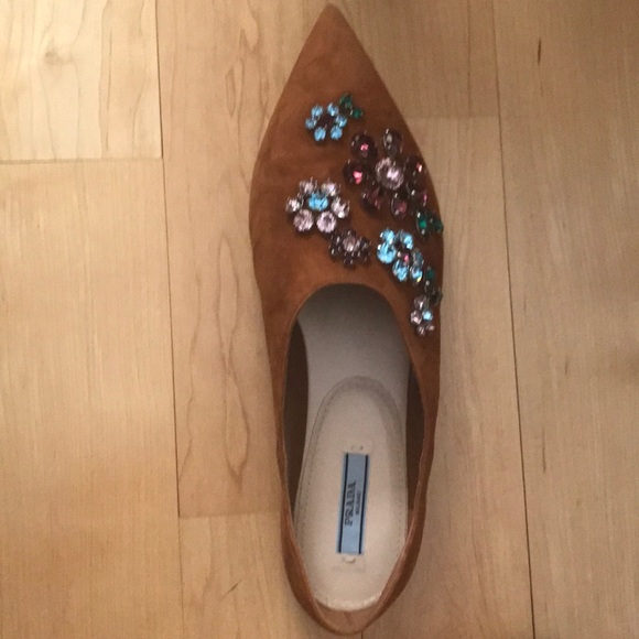 Authentic Prada suede flats with original box - Picture 3 of 7